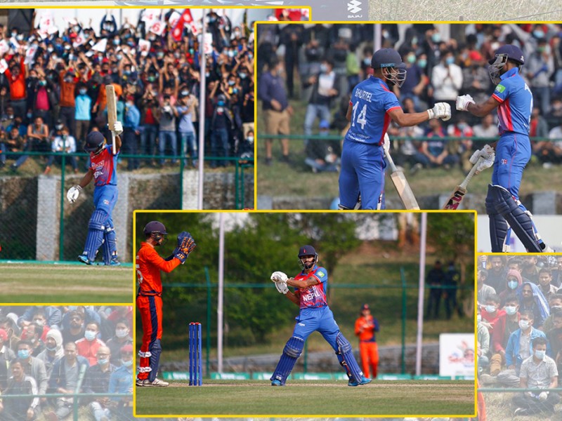 किर्तिमानी ओपनिङ साझेदारीको मद्तमा नेपालको शानदार जित 